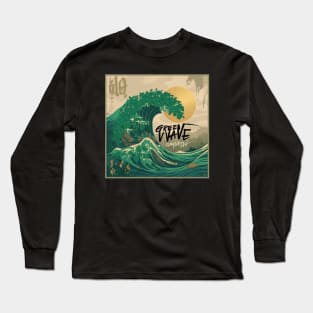 GREEN WAVE Long Sleeve T-Shirt